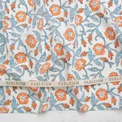 Fableism Indian Block Print - Trumpet Vines - Winter