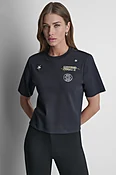1989 PINS & PATCHES LOGO TEE
