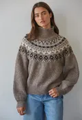 Mocha Pattern Knit