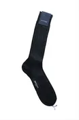 Bresciani Men's Wool Rib Socks Anthracite