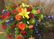 Beautiful Spirit Casket Spray