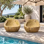 2 Single-Seat Sofa Chair (Small) - Terrafab Composite Material (PAC-24920SC)