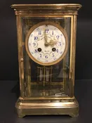 Beautiful Crystal Regulator Clock made by Bigelow Kennard of Boston