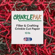 10 LB Christmas Crinkle Paper