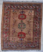 #5128 1990’s Afghan Rug 8’2″ x 9’10”