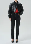 90's French High Rise Straight in Andreas