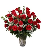 2 DZ RED ROSES