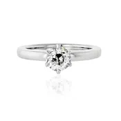 1.01 carat Old European Cut Diamond I/VS2 GIA  Ring