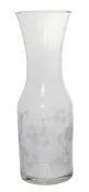 11”H Lobster Glass Carafe Serveware