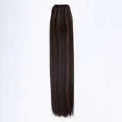 AQUA Machine Weft 22 Inch 1B/4 Duo Tone Straight 1 Piece Remy Human Hair Extension