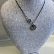 Sterling Silver Initial “G” Necklace