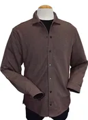 102J Wine Neat Snap Cardigan
