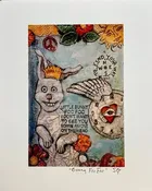 "Bunny Foo Foo" Print by Joy Gauss — Dutch Alley Artist’s Co-op