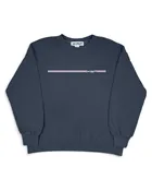 90'S STRIPE BOYFRIEND SWEATSHIRT