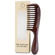 Detangling Peachwood Wide Tooth Comb