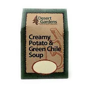 Desert Gardens Creamy Potato Green Chile Soup