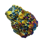 142g Titanium Aura Quartz Cluster