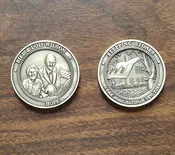 Bill, Lois, &amp; Stepping Stones Medallion / Coin