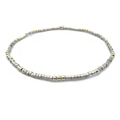 2mm Newport Golden + Gold Filled Waterproof Bracelet