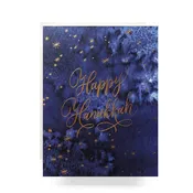 Indigo Hanukkah Greeting Card (Box Set of 6)