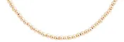 15" Choker Beaded - Classic Gold 2mm