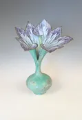 Calla Lily Vase 19"ht x 14"w x 11"d —  Susan Anderson Ceramics