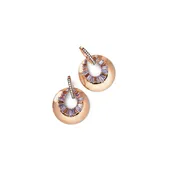 Aperture Earrings - Tanzanite