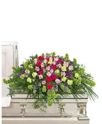 ALWAYS REMEMBERED CASKET SPRAY