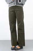 Bevy Flog Bailey Olive Velvet Cord