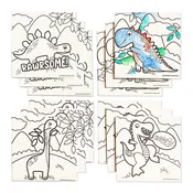 Dinosaur Mini Canvas & Paint Sets