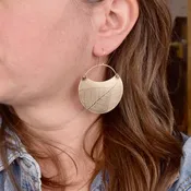 Athena Bandit-Turning Leaf Earring-Tiny
