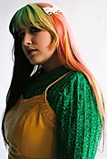 1980s Julian K Mustard Yellow Leather Bustier — TRASH