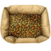 Oxford Cloth Padded Pet Bed with Dala Horses