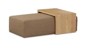 50" Rectangle Ottoman w/Table | Bassett Furniture