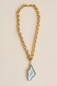 Blue Lace Agate Necklace