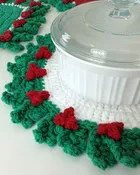20 Holly Hot Mats Crochet Pattern