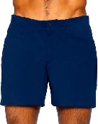 Bike Athletic Bam207 Coaches Short 5 Inch Inseam Color Navy