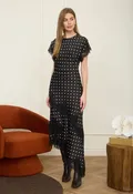 Black Polka Dot Dress