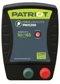 Patriot PMX 200 110V AC Powered Fence Charger, 50 Mile / 165 Acre