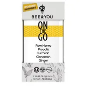 7 packets Bee & You 1.73 oz On the Go Immunity Honey packets