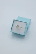 10kt Natural Diamond Clove Ring - Size 7