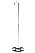 Adjustable Black Iron Shepherds Hook 34"-55" Set of 6
