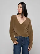 Antonella Crossover Sweater