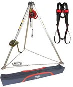 3M Confined Space System with 50 ft. Winch, Body Harness, Tripod, & Carry Bag