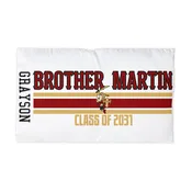 Brother Martin Class of 2031 Microfiber Pillowcase
