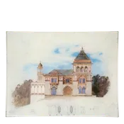 John Derian for FINCH : Frederic Edwin Church 8" x 10.5" decoupage tray