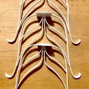 13 inch. Tulip Ashiatsu brackets - Set of 3