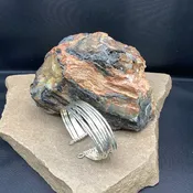 9 Layer Sterling Silver Bracelet