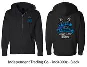 Independent IND4000Z 10oz zippered Heavy Hoodie