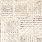 Blank Quilting - Parisian Snippets - Music &amp;amp; Dots